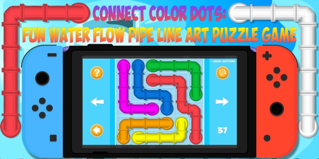Image de Connect Color Dots: Fun Water Flow Pipe Line Art Puzzle Game