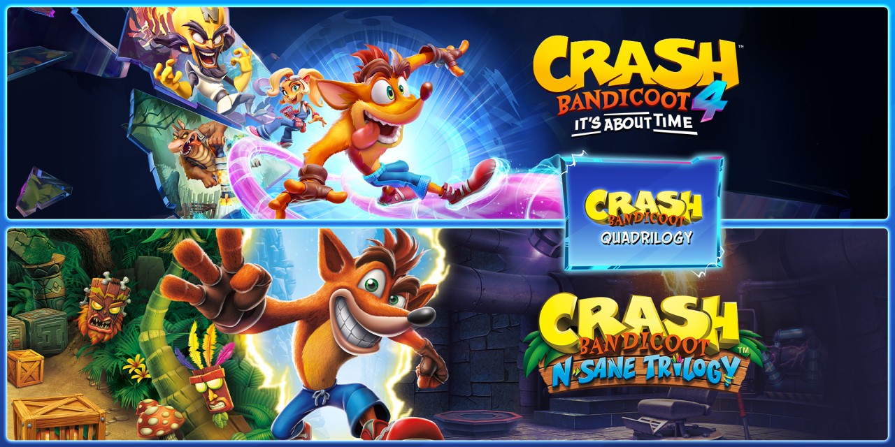 Crash Bandicoot™ Bundle Quadrilogia Giochi Scaricabili Per Nintendo