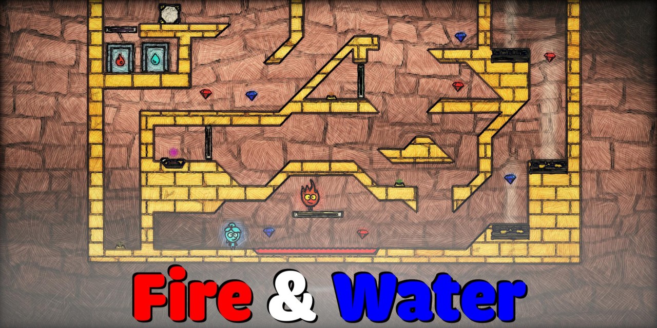 Duo Water and Fire - Click Jogos
