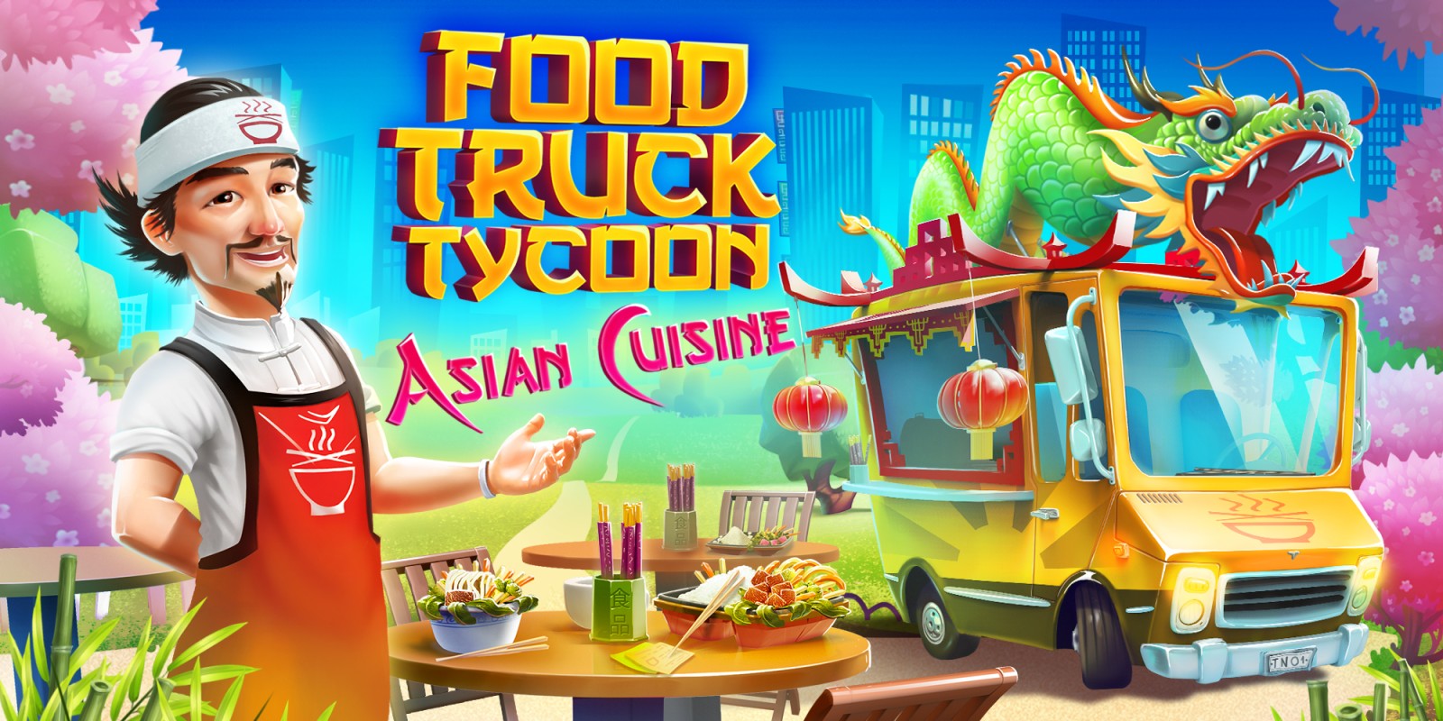 profesional Risa Anunciante Food Truck Tycoon - Asian Cuisine | Programas descargables Nintendo Switch  | Juegos | Nintendo