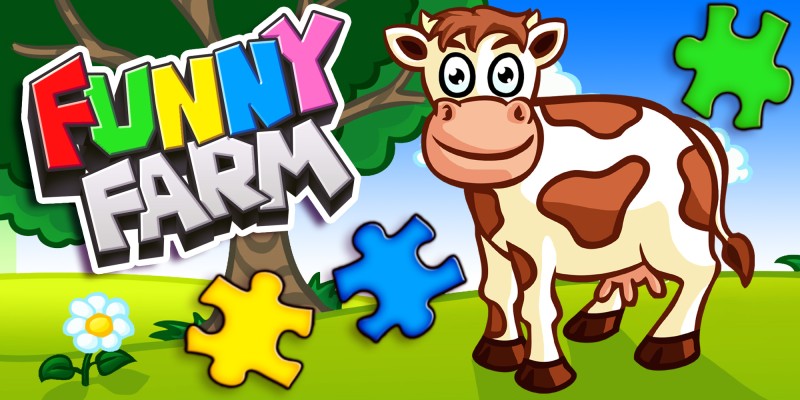 Funny Farm - Divertente gioco di puzzle di animali da fattoria per bambini e bambini piccoli