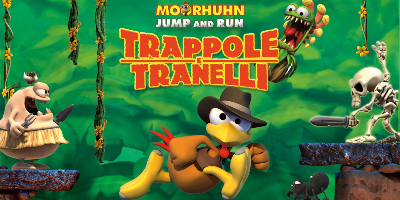 Moorhuhn Jump and Run 'Trappole e Tranelli'
