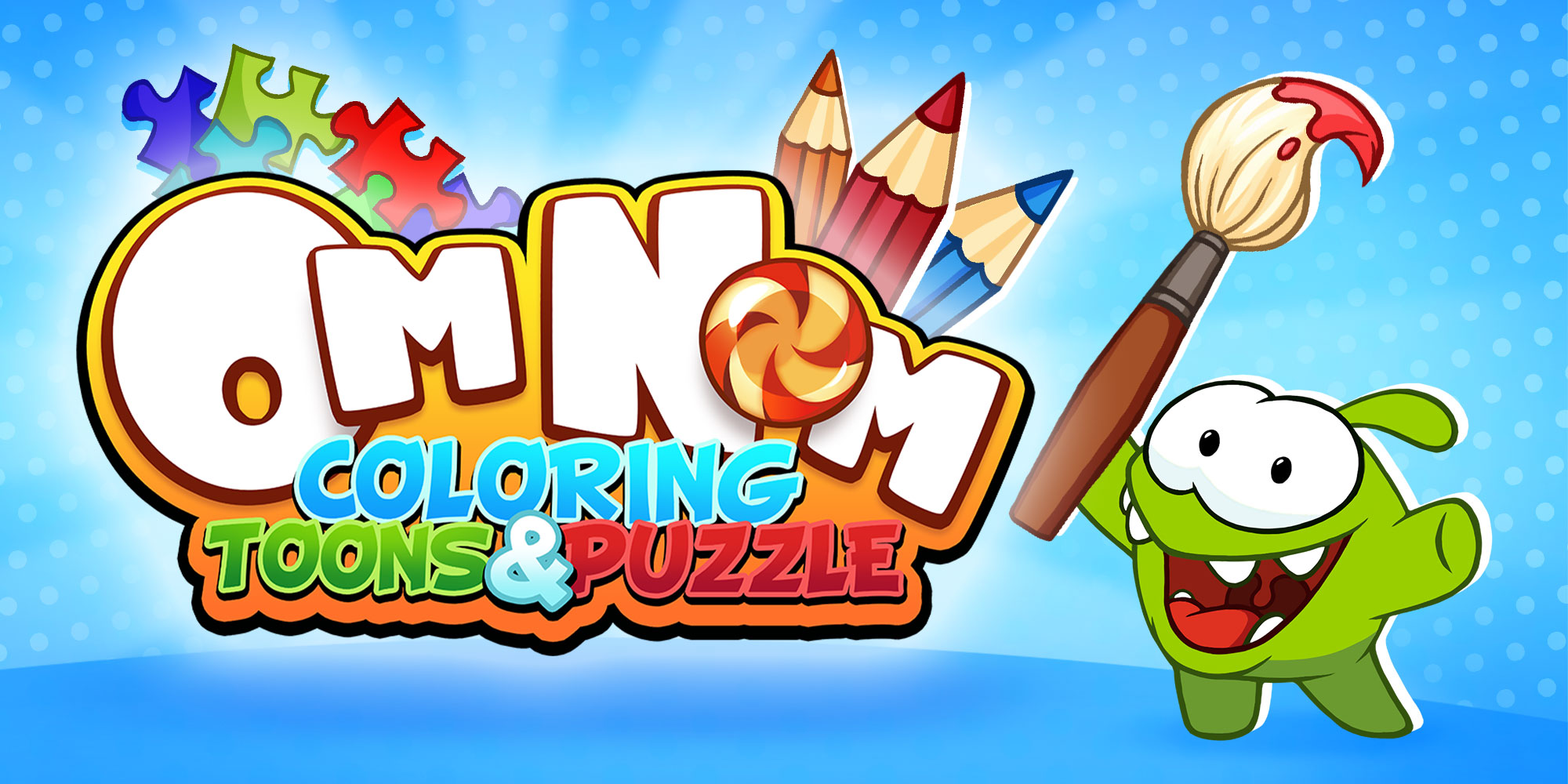 Om Nom: Coloring, Toons Puzzle | descargables Switch | Juegos |