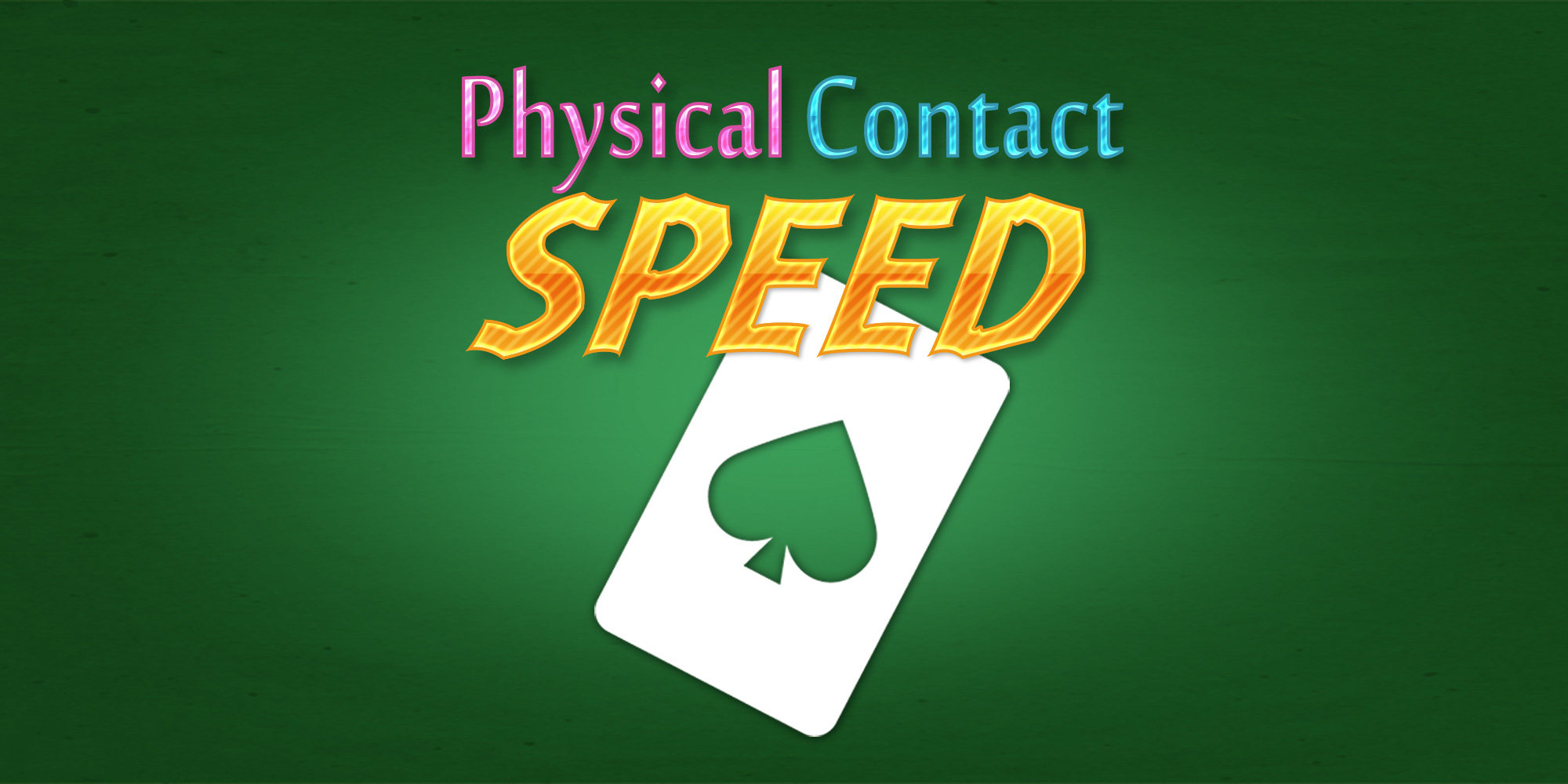 Physical contact. Contact logo.