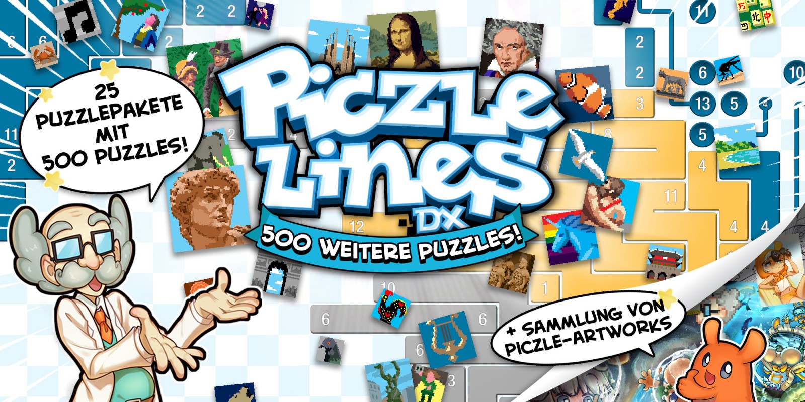 Piczle Lines DX 500 weitere Puzzles!
