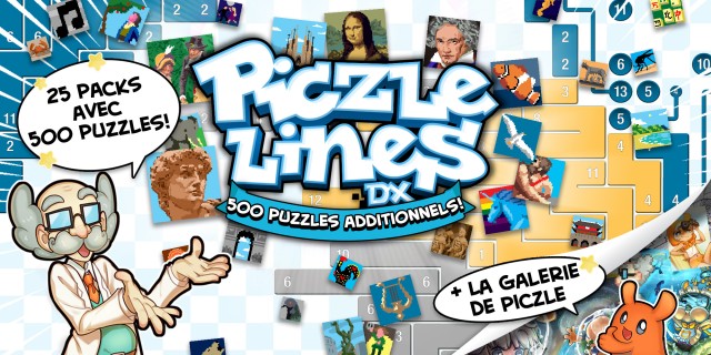 Acheter Piczle Lines DX 500 puzzles additionnels! sur l'eShop Nintendo Switch