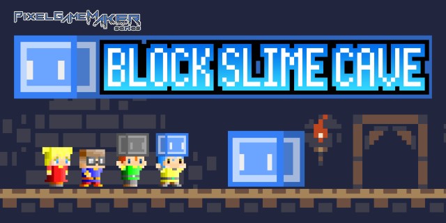 Image de Pixel Game Maker Series BLOCK SLIME CAVE