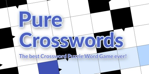 Pure Crosswords - the best Crossword Puzzle Word Game ever!
