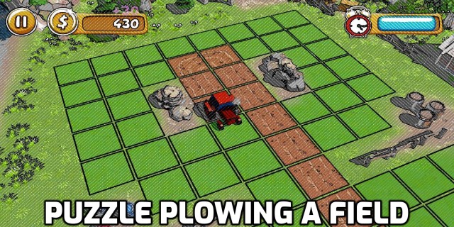 Image de Puzzle Plowing A Field