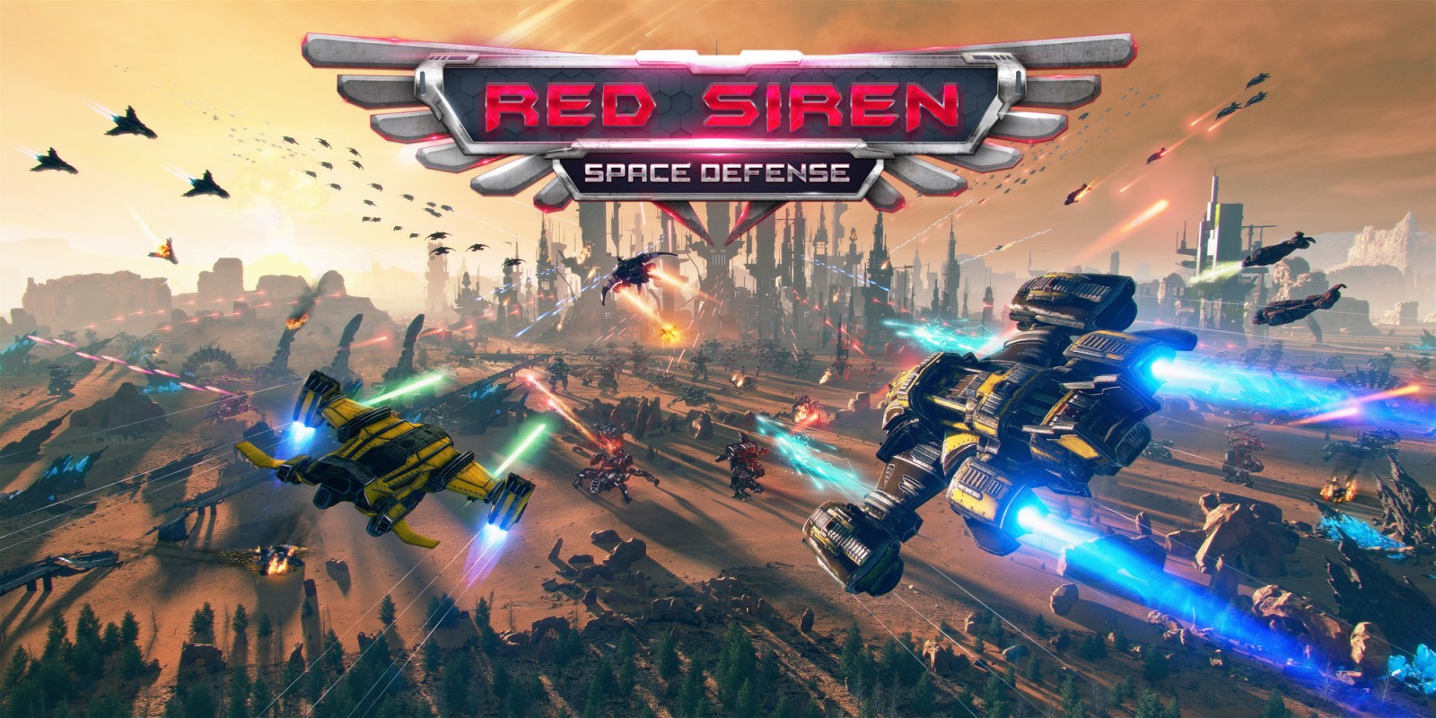 Red Siren: Space Defense, Aplicações de download da Nintendo Switch, Jogos
