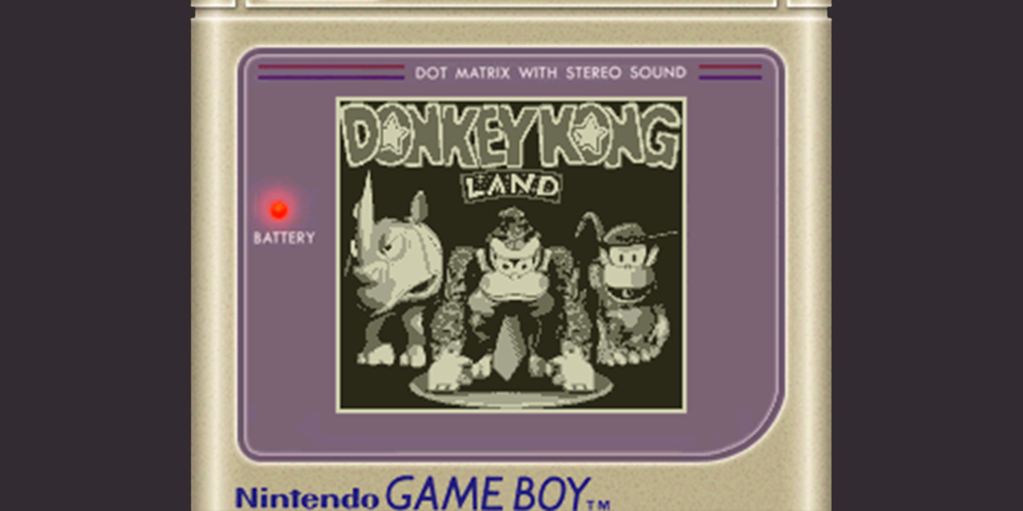 [GB] Donkey Kong Land (海外版)
