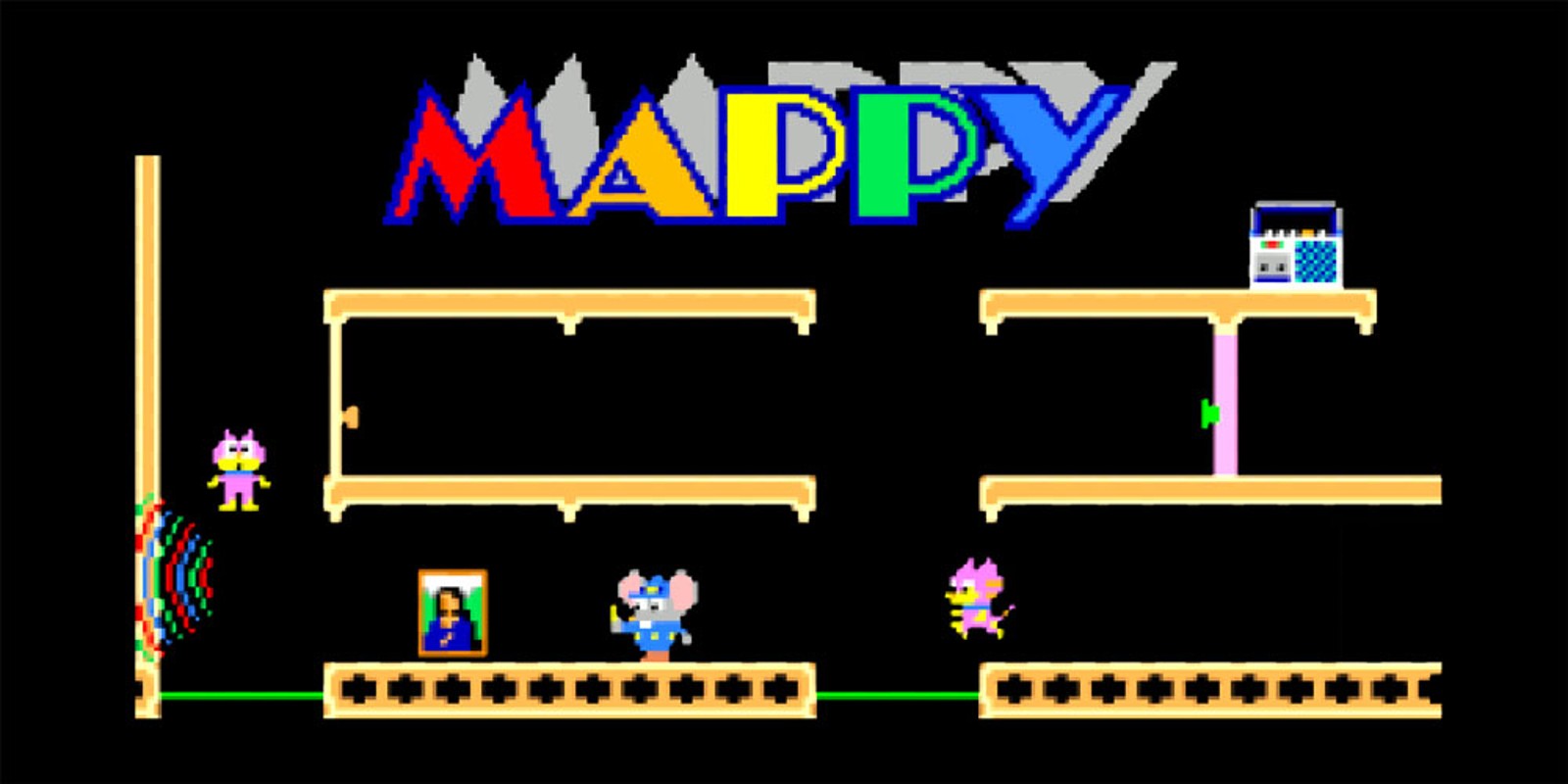 Mappy Arcade Games Nintendo