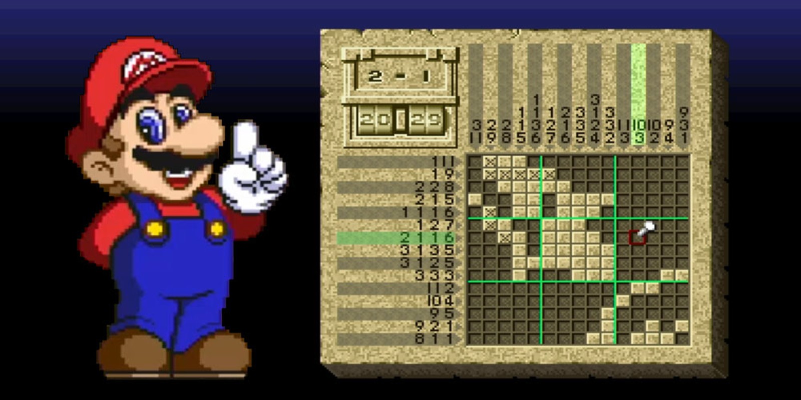 Mario’s Super Picross