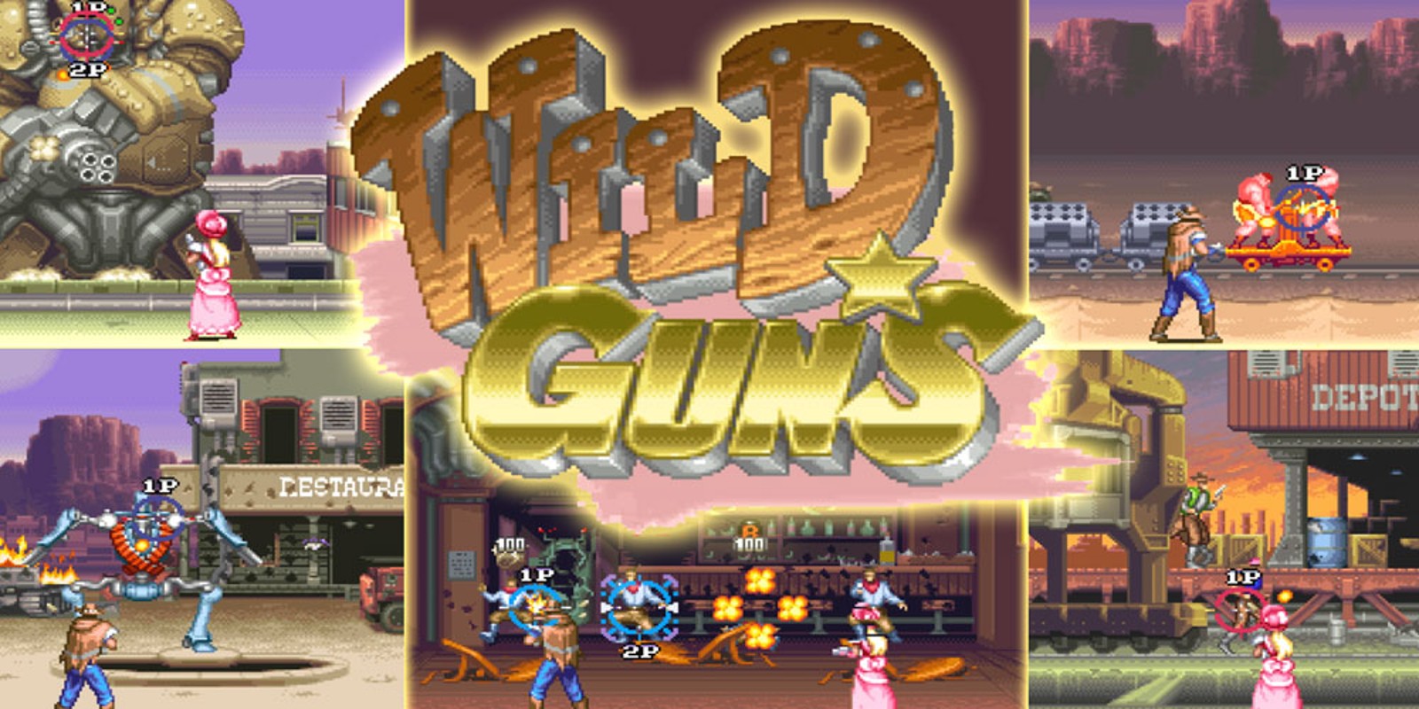 Wild Guns™ Super Nintendo Games Nintendo