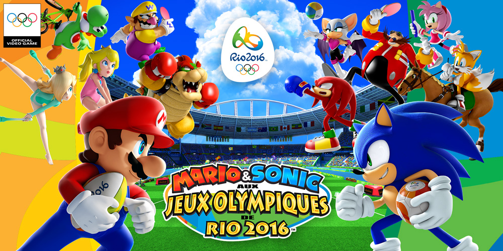 Mario & Sonic aux Jeux Olympiques de Rio 2016™ Jeux Wii U Jeux