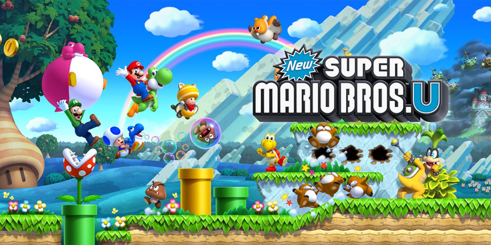 huiswerk maken Bad Ontvangende machine New Super Mario Bros. U + New Super Luigi U | Wii U games | Games | Nintendo