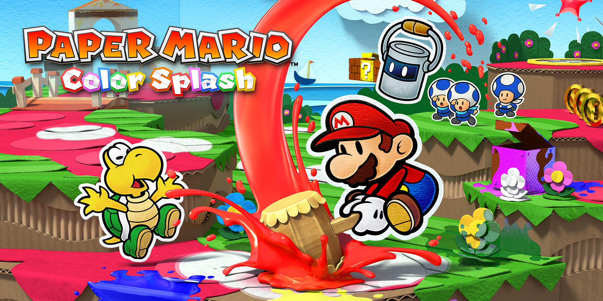 Aplastar Pórtico Museo Guggenheim Paper Mario: Color Splash | Juegos de Wii U | Juegos | Nintendo