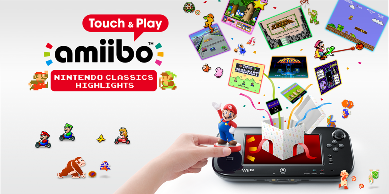 Spreekwoord badminton Geval amiibo Touch & Play: Nintendo Classics Highlights | Wii U download software  | Games | Nintendo