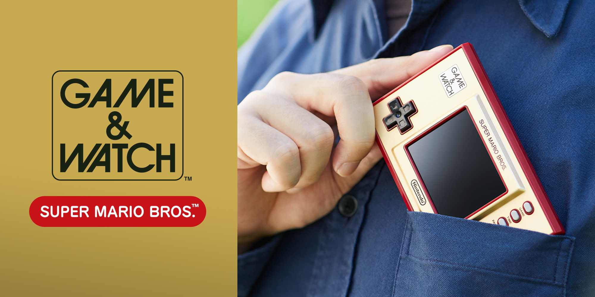 Nintendo Classic Game & Watch: Super Mario Bros.