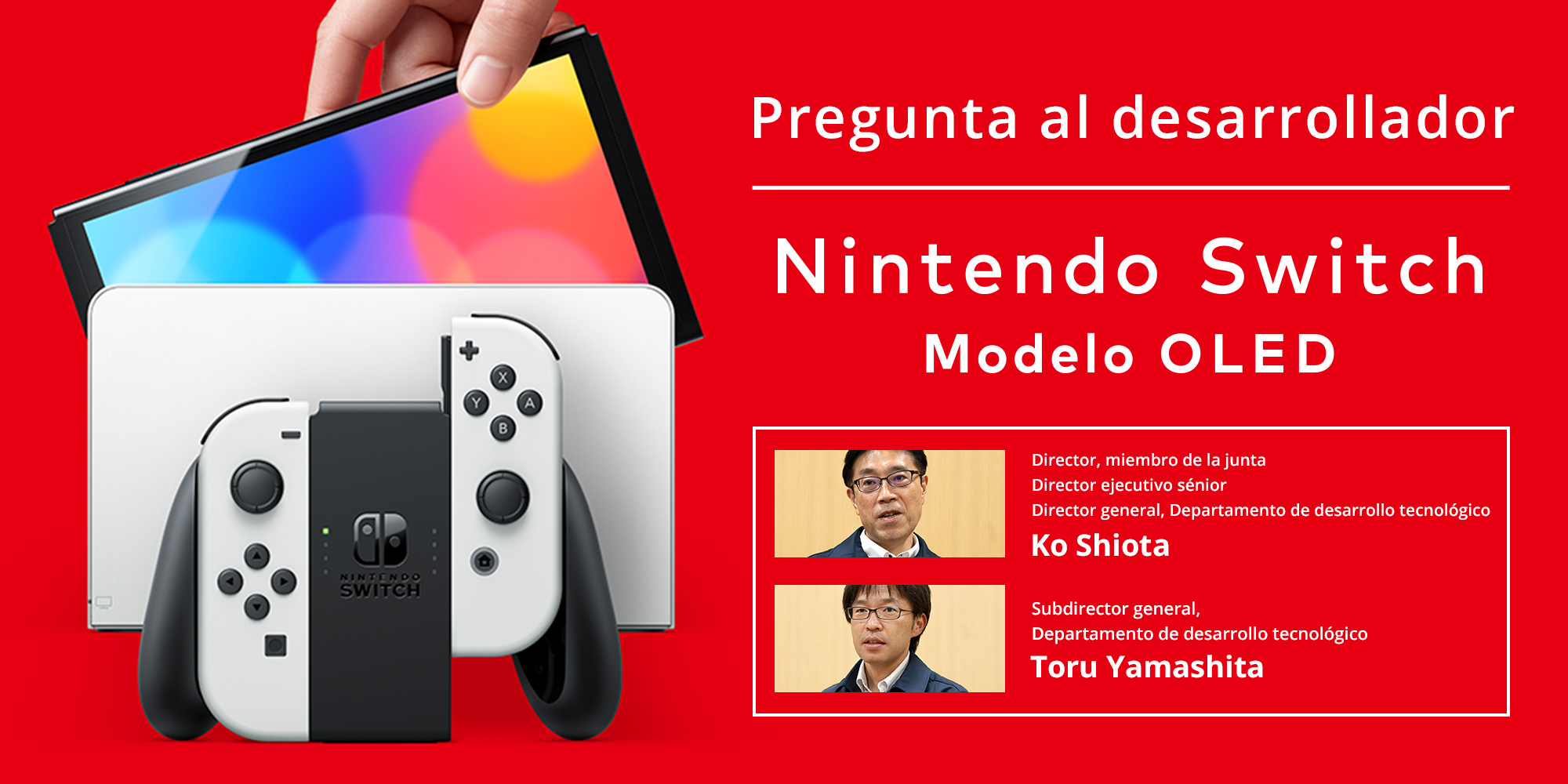 Pregunta al desarrollador, volumen 2: Nintendo Switch – Modelo OLED
