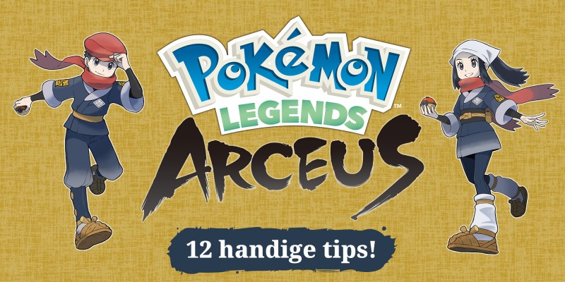 Bereid je met deze tips voor op het avontuur in Pokémon Legends: Arceus!