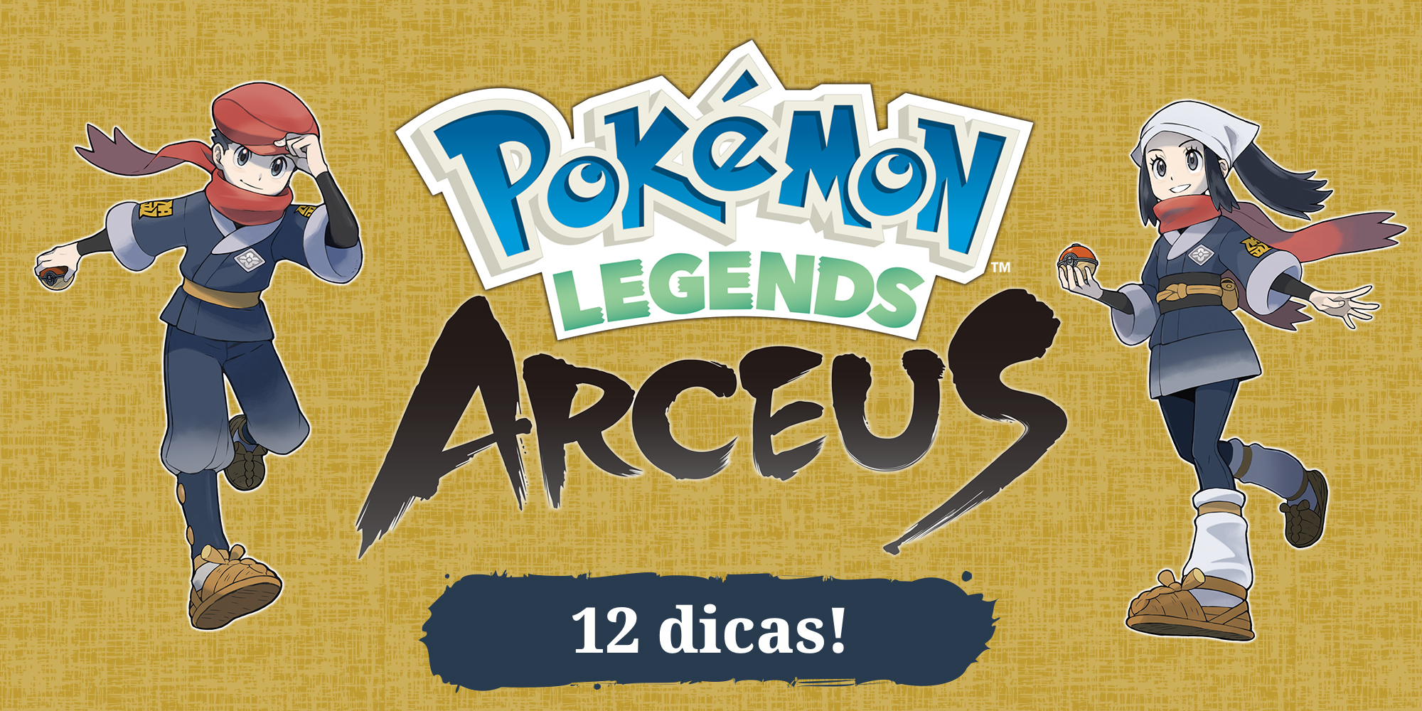 Prepara-te para a tua aventura em Pokémon Legends: Arceus com estas dicas!