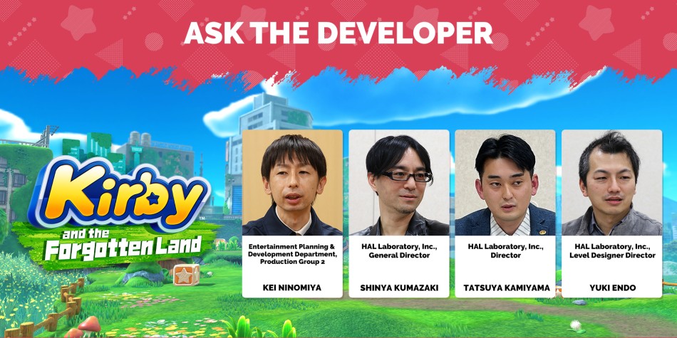 Ask the Developer Vol. 4, Kirby and the Forgotten Land