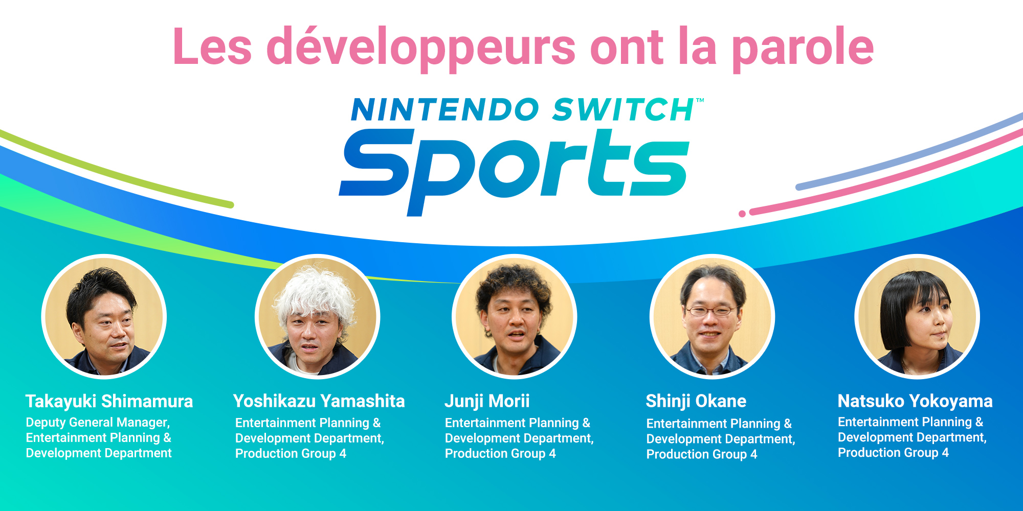 Les développeurs ont la parole, Vol. 5 : Nintendo Switch Sports