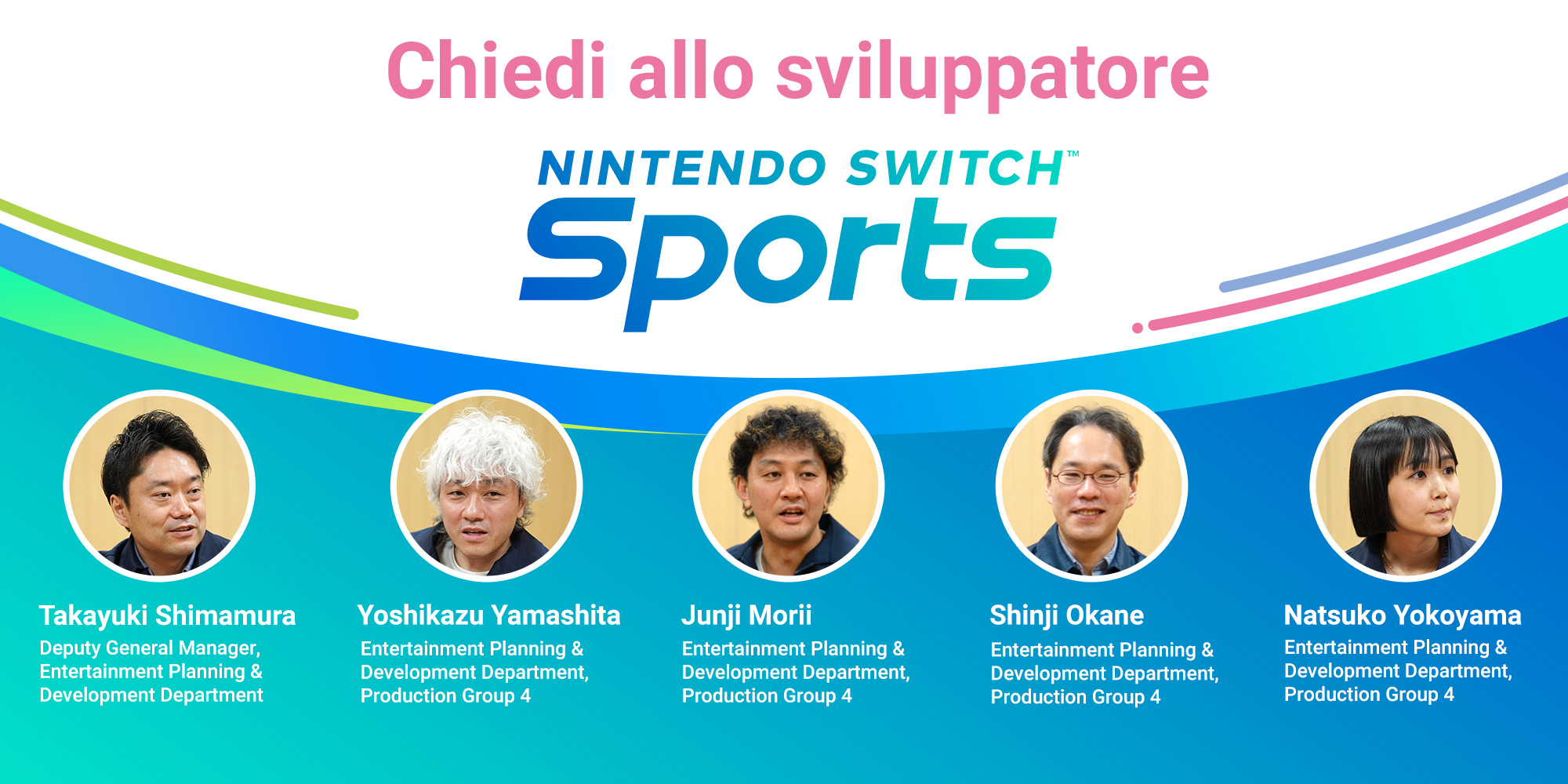 Chiedi allo sviluppatore, parte 5: Nintendo Switch Sports