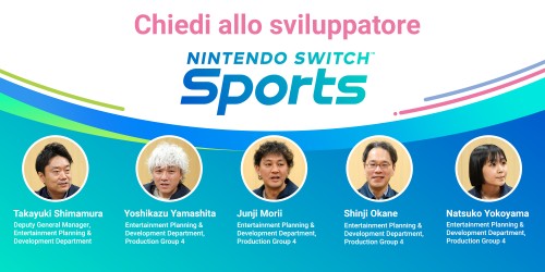 Chiedi allo sviluppatore, parte 5: Nintendo Switch Sports