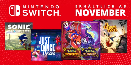 Demnächst erhältliche Nintendo Switch-Spiele – November 2022