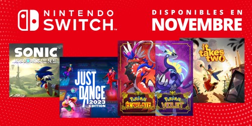 Jeux Nintendo Switch à venir - novembre 2022