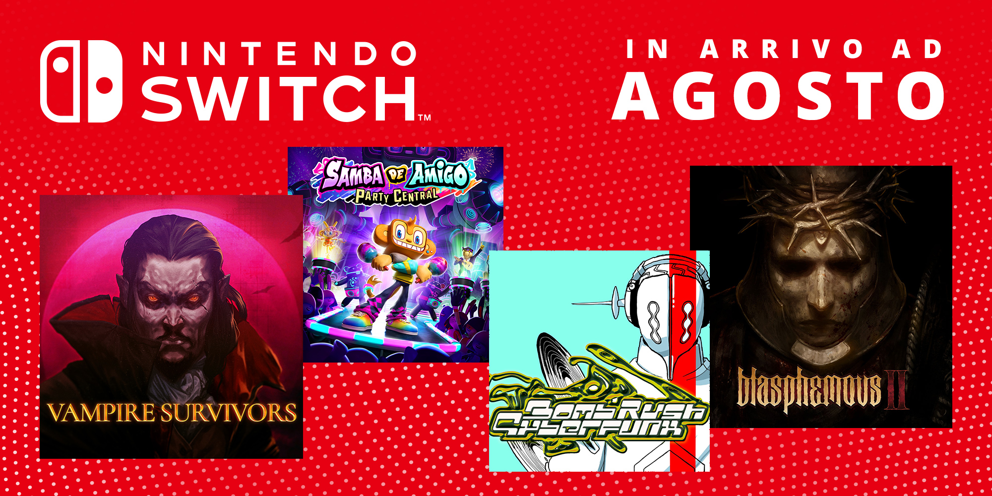 Giochi in arrivo su Nintendo Switch – Agosto 2023