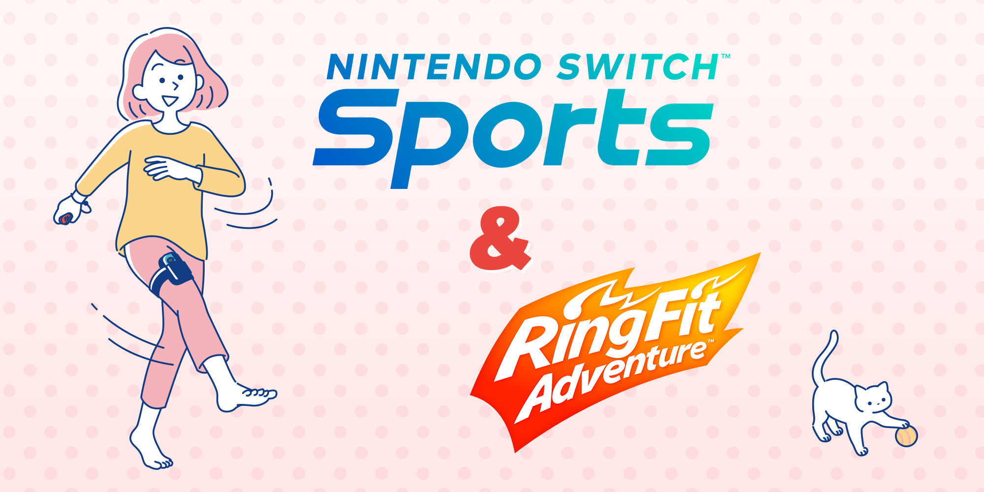 Arranca el año con energía y ponte en movimiento con Nintendo Switch Sports y Ring Fit Adventure