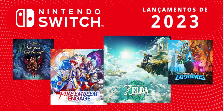 Descobre os jogos que chegarão à Nintendo Switch em 2023!