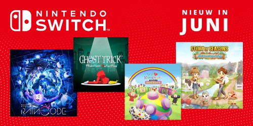 Nintendo Switch-games in juni 2023