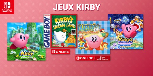 Vous pouvez jouer à ces 14 jeux Kirby dès maintenant !