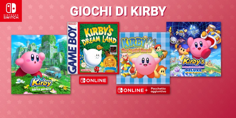 Questi 14 giochi di Kirby sono già disponibili!