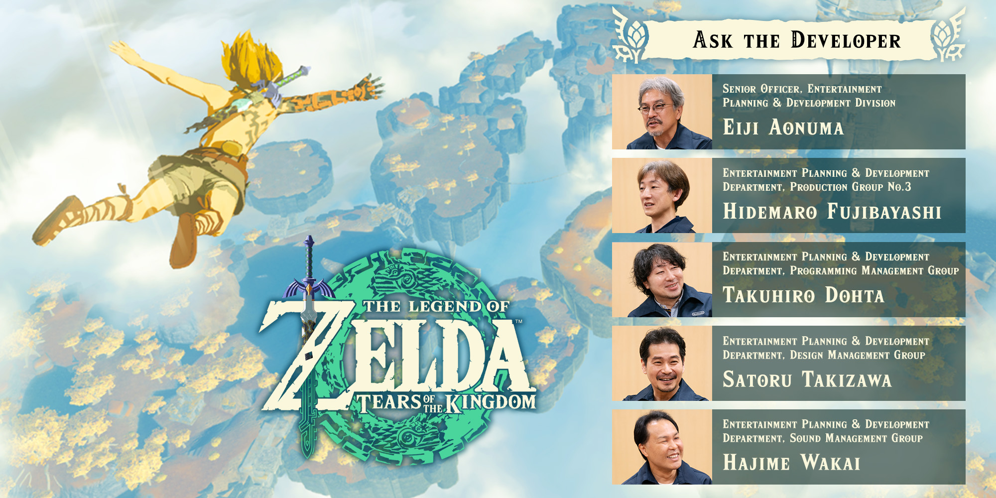 Ask the Developer Vol. 9, The Legend of Zelda: Tears of the Kingdom – Chapter 1