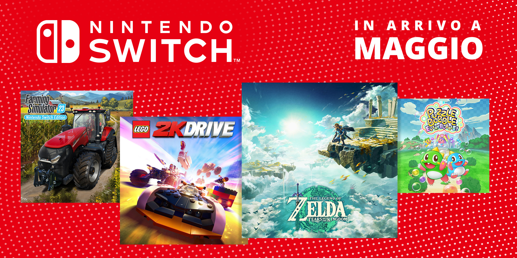 Giochi in arrivo su Nintendo Switch – Maggio 2023