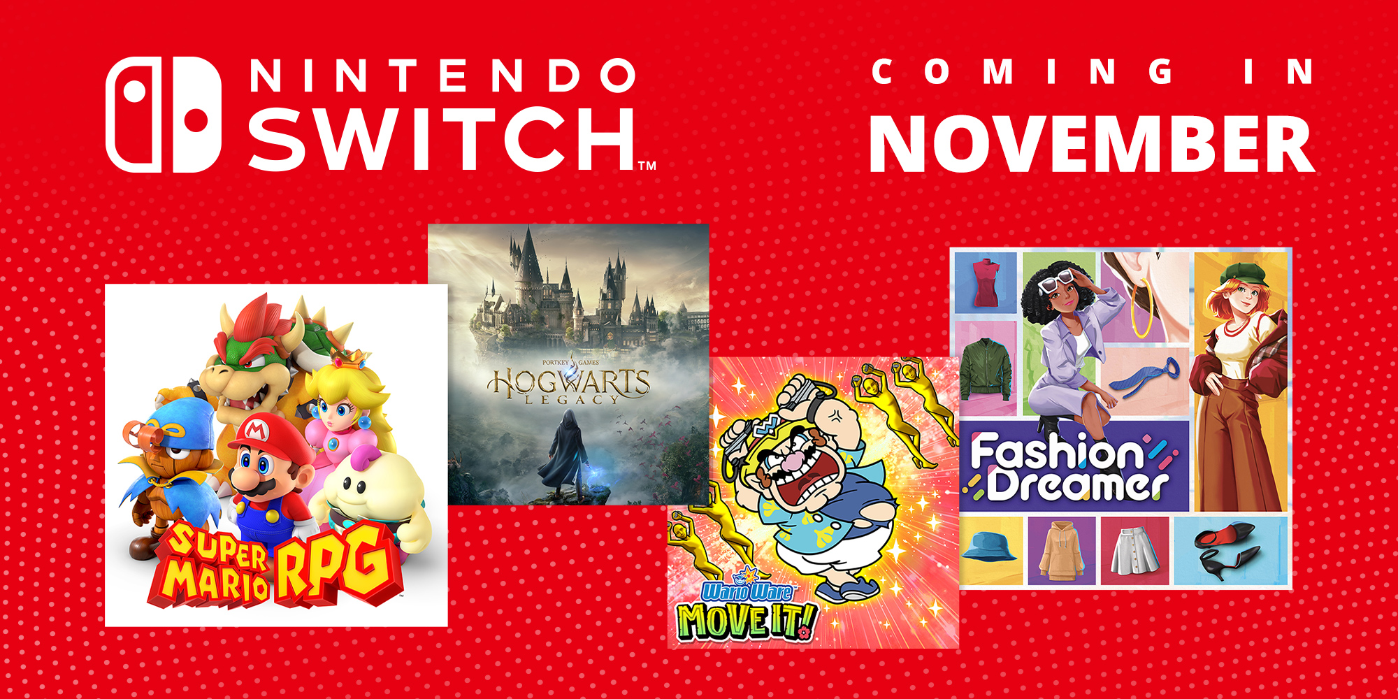 Nintendo Switch games November 2023 News Nintendo