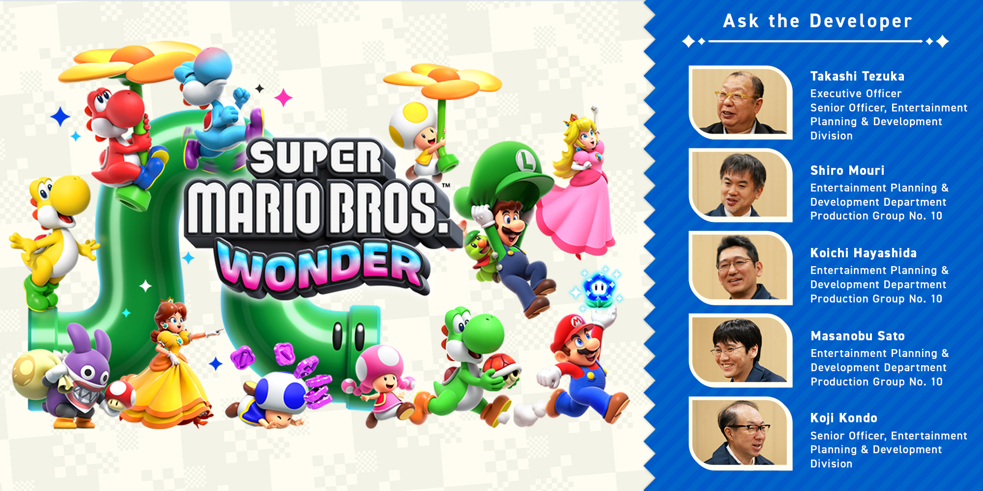 Ask the Developer Vol. 11, Super Mario Bros. Wonder – Chapter 1