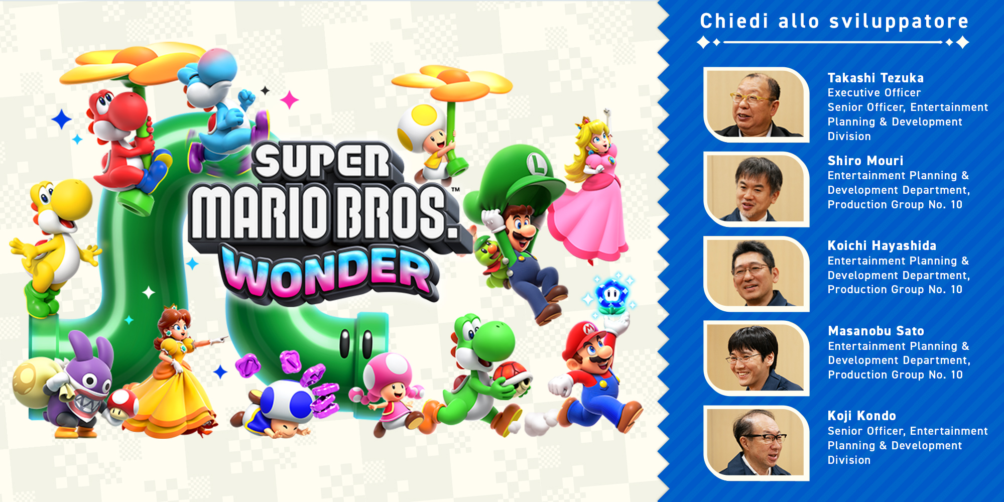 Chiedi allo sviluppatore, parte 11: Super Mario Bros. Wonder – Capitolo 1