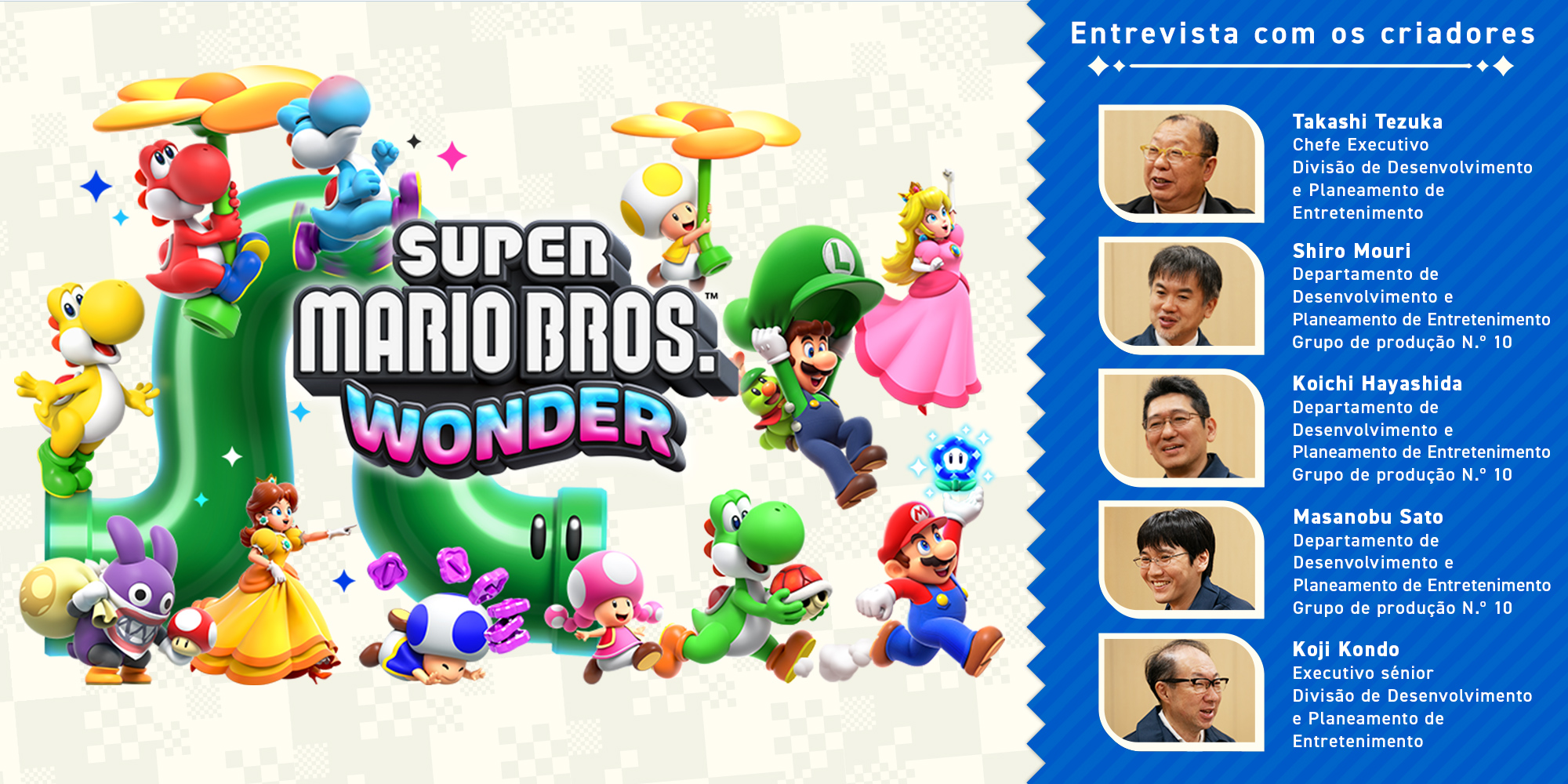 Entrevista com os criadores – Edição 11: Super Mario Bros. Wonder – Capítulo 3