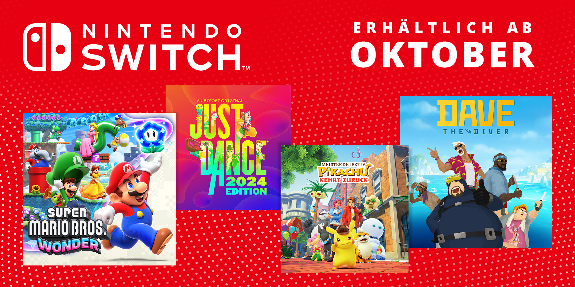 Diese Nintendo Switch-Spiele erscheinen im Oktober 2023!