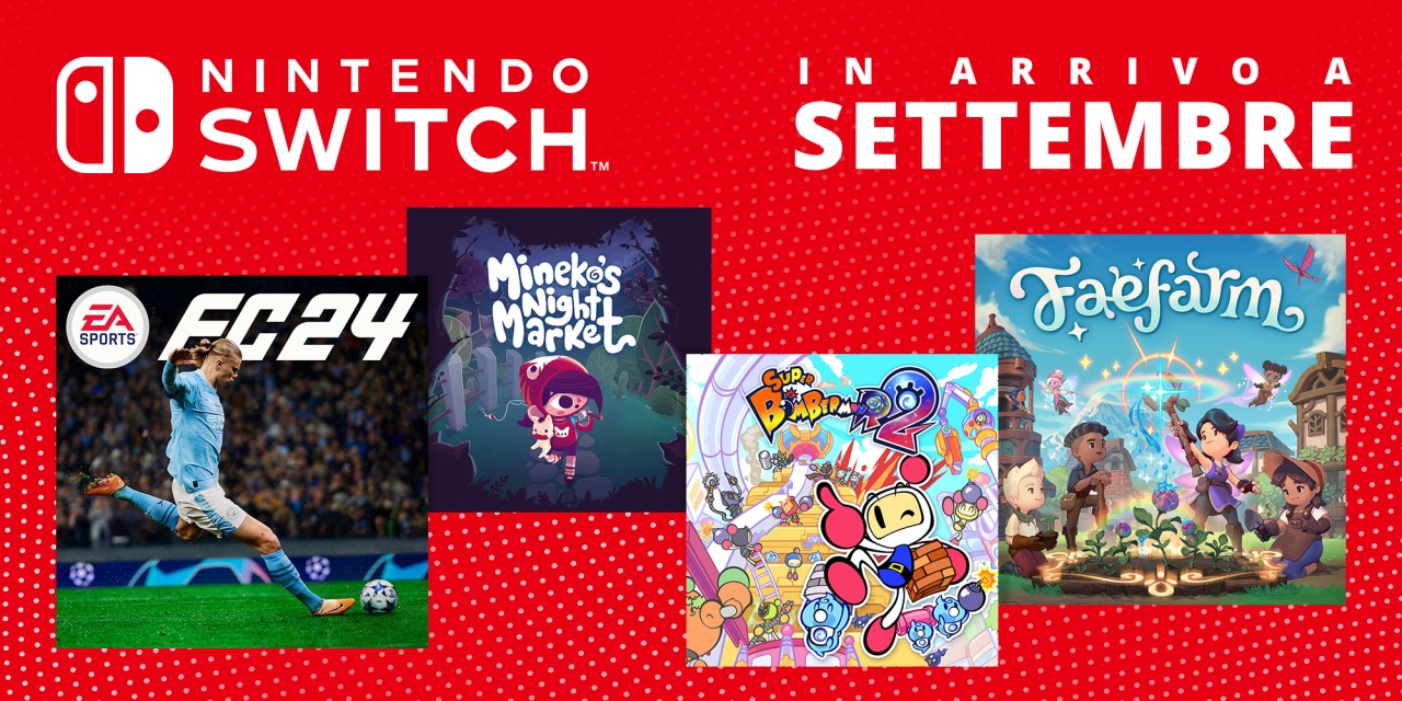 Giochi in arrivo su Nintendo Switch – Settembre 2023, Notizie