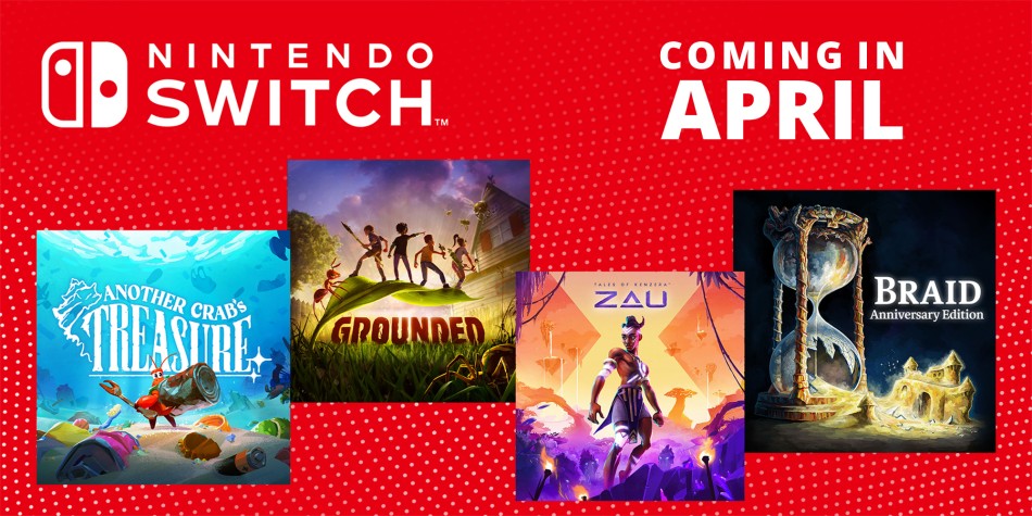 Upcoming Nintendo Switch games – April 2024