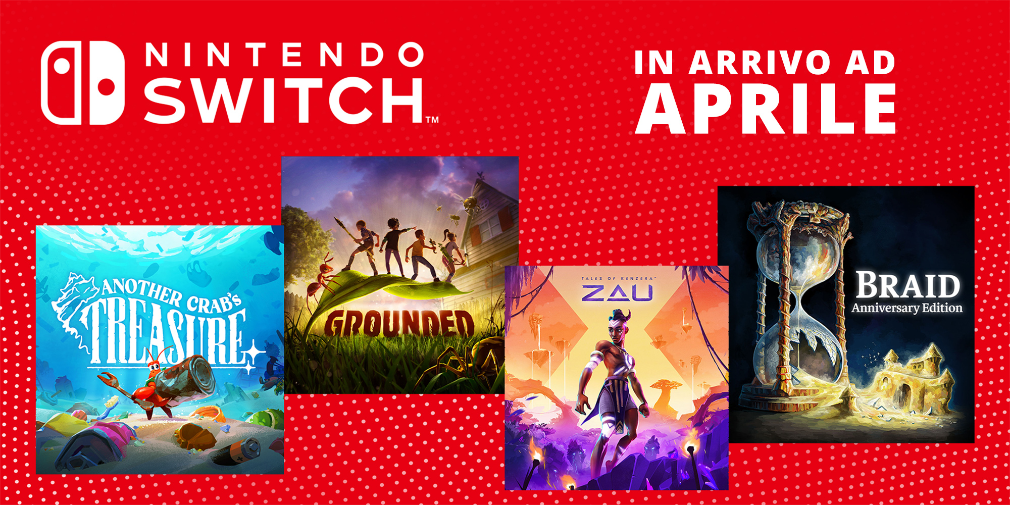 Giochi in arrivo su Nintendo Switch – Aprile 2024