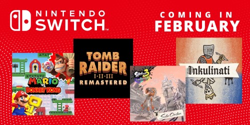Upcoming Nintendo Switch games – February 2024