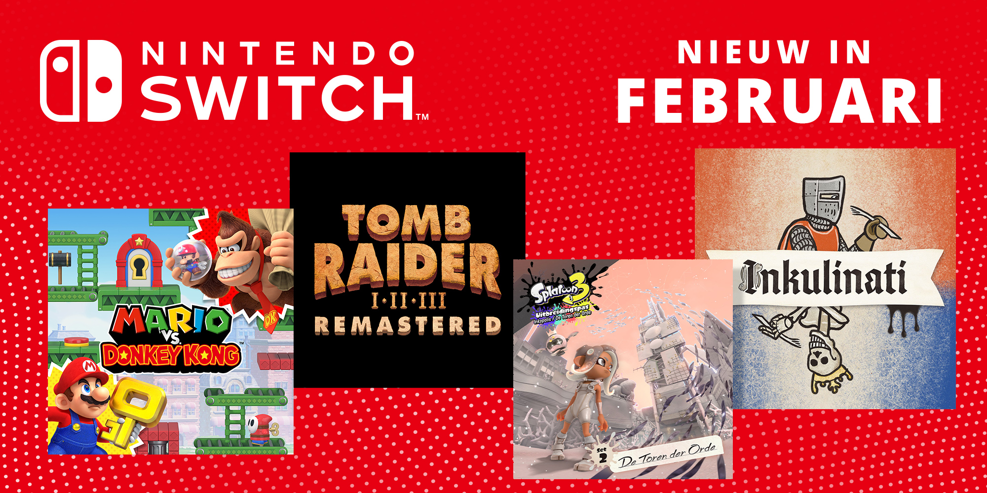 Nieuwe Nintendo Switch-games – Februari 2024